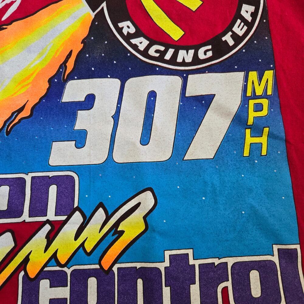 NHRA Rare Vintage Cruz Pedergon McDonald's Firebird Funny Car Size XL Kudzu Tee - Picture 14 of 16
